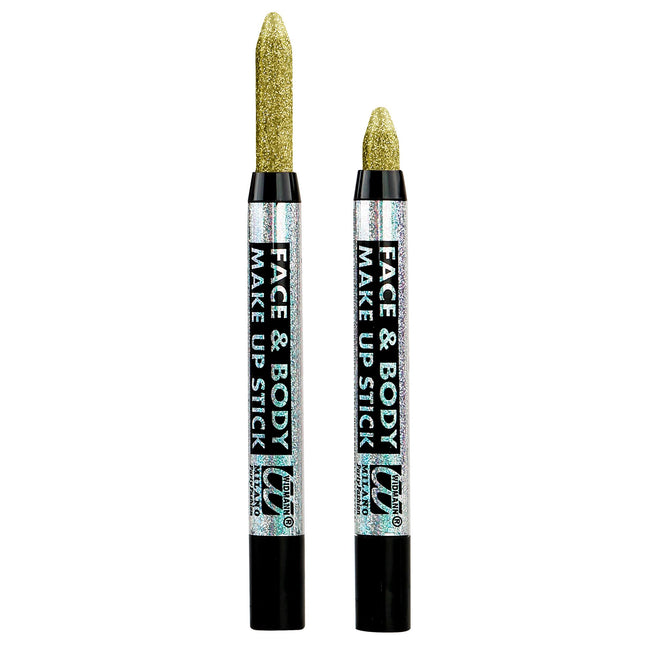Gold Make-up Stick Glitter