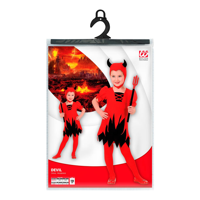 Halloween Kostüm Kind Teufel 2 Stück