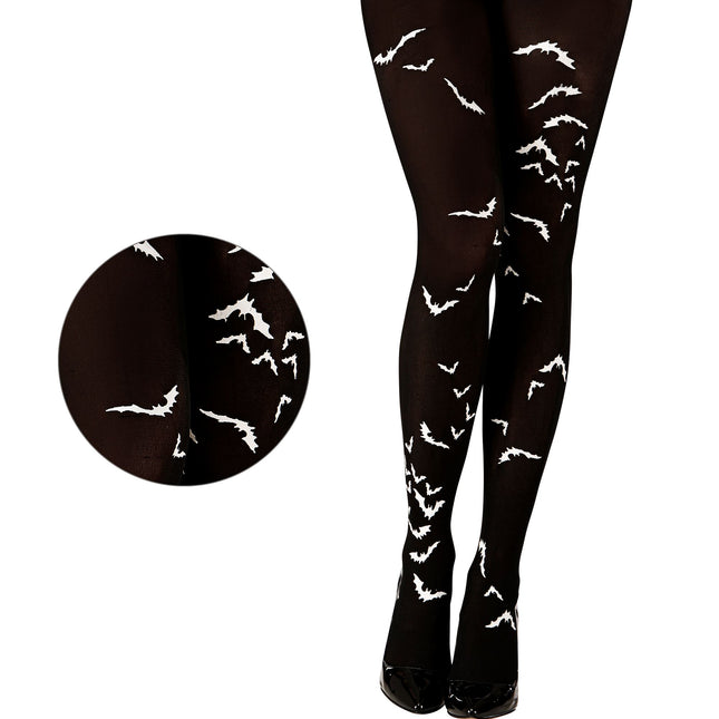 Halloween Strumpfhose Fledermaus