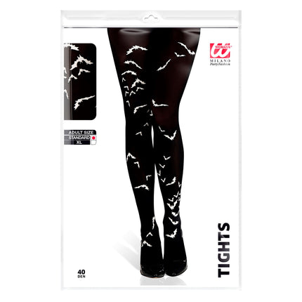 Halloween Strumpfhose Fledermaus
