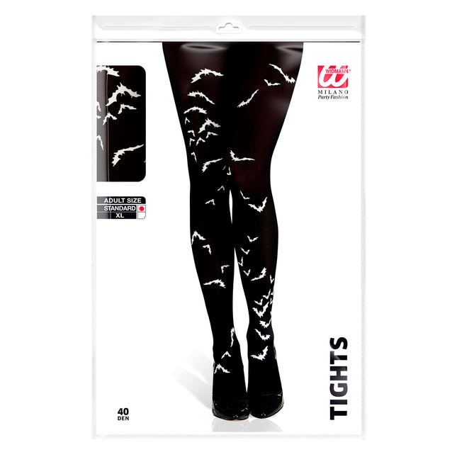 Halloween Strumpfhose Fledermaus