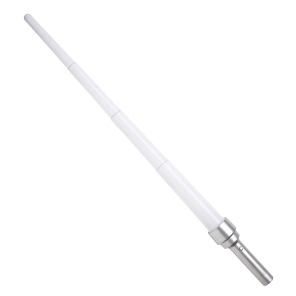 Weißes Fake-Schwert mit Licht 90cm
