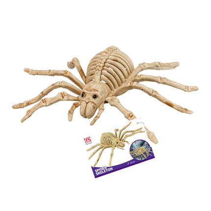 Halloween Fake Spinnenskelett 24cm
