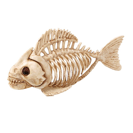 Halloween Skelett Fisch 23cm