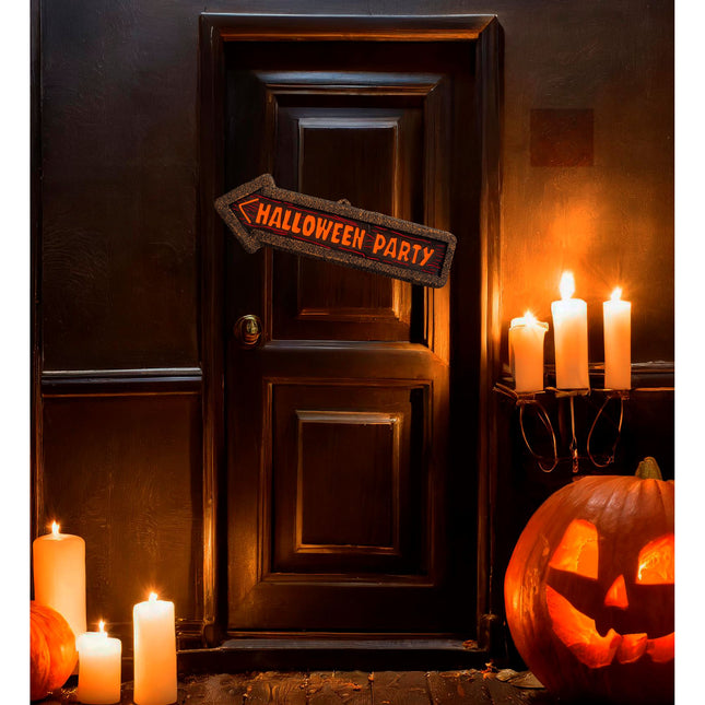 Halloween Türschild Halloween Party 56cm