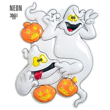 Halloween Wanddekoration Geist 51cm