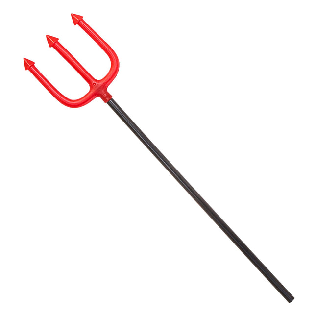 Halloween Dreizack Rot 58cm