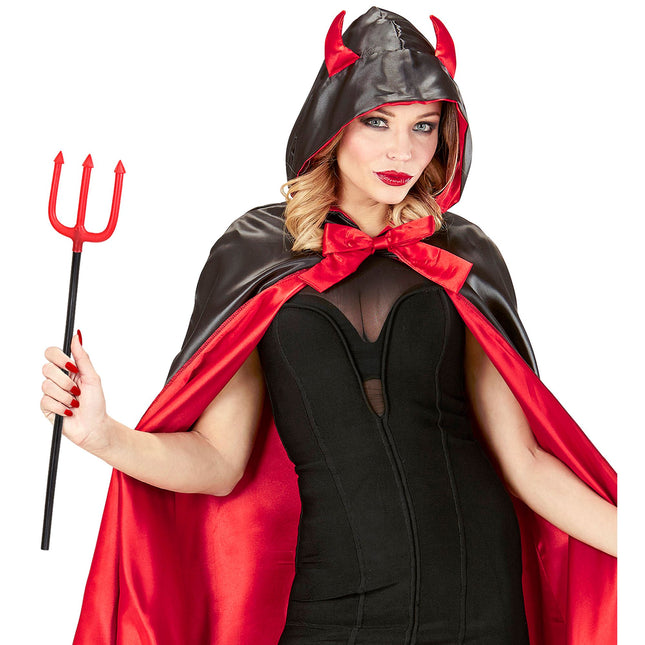 Halloween Dreizack Rot 58cm