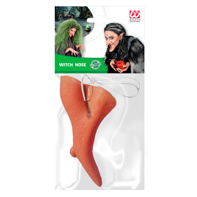 Halloween Falsche Nase Beige Hexe
