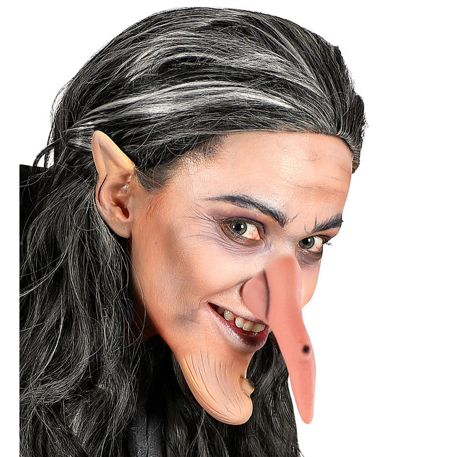 Halloween Falsche Nase Beige Hexe