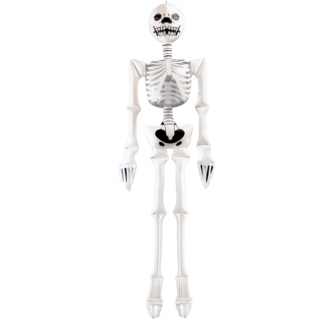 Halloween Skelett aufblasbar 1,83m