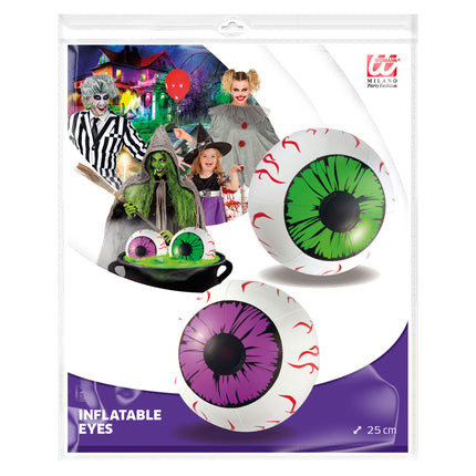 Halloween Falsche Augen aufblasbar 2Stück
