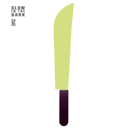 Halloween Fake Messer Machete Glow In The Dark