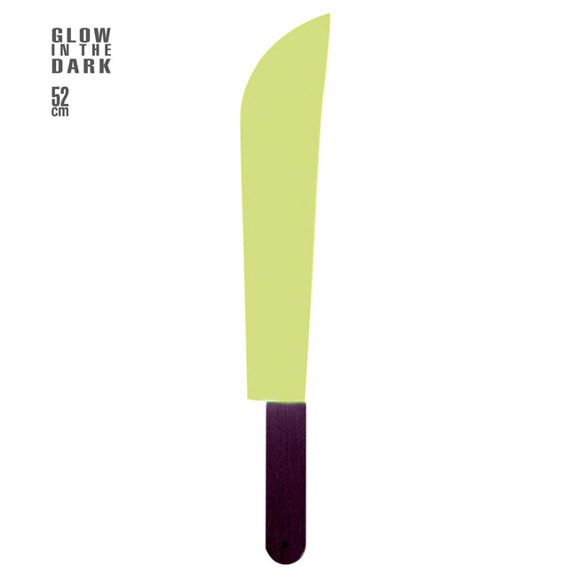 Halloween Fake Messer Machete Glow In The Dark