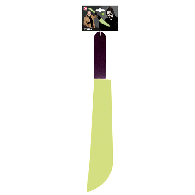 Halloween Fake Messer Machete Glow In The Dark