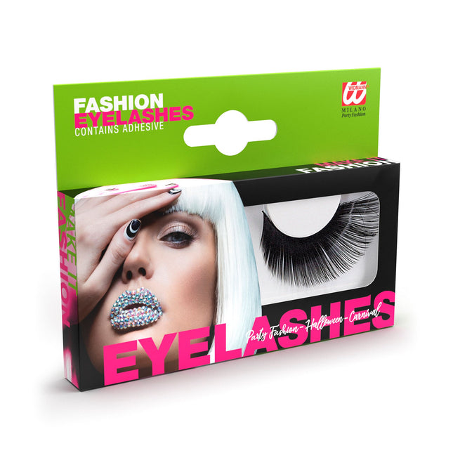Halloween Falsche Wimpern lang