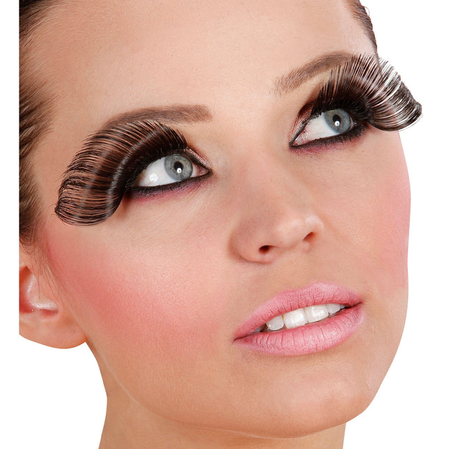 Halloween Falsche Wimpern lang