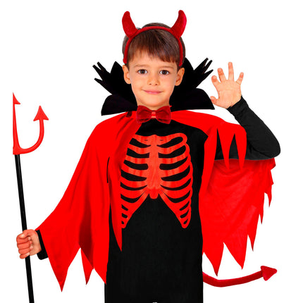 Halloween Accessoire Set Roter Teufel
