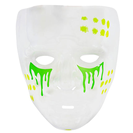 Halloween Maske Grünes Blut