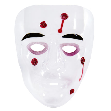 Halloween Maske Einschusslöcher