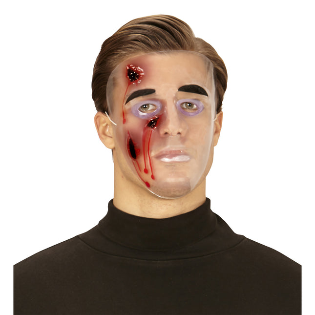Halloween Maske Blutende Wunde