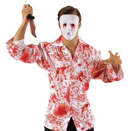 Halloween Maske Rot Blutig