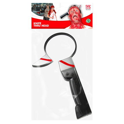 Halloween Haarband Silbernes Messer