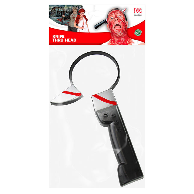 Halloween Haarband Silbernes Messer