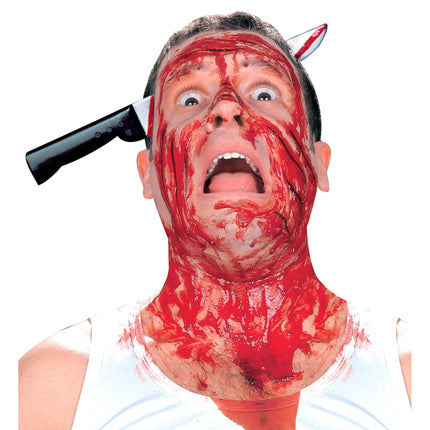 Halloween Haarband Silbernes Messer