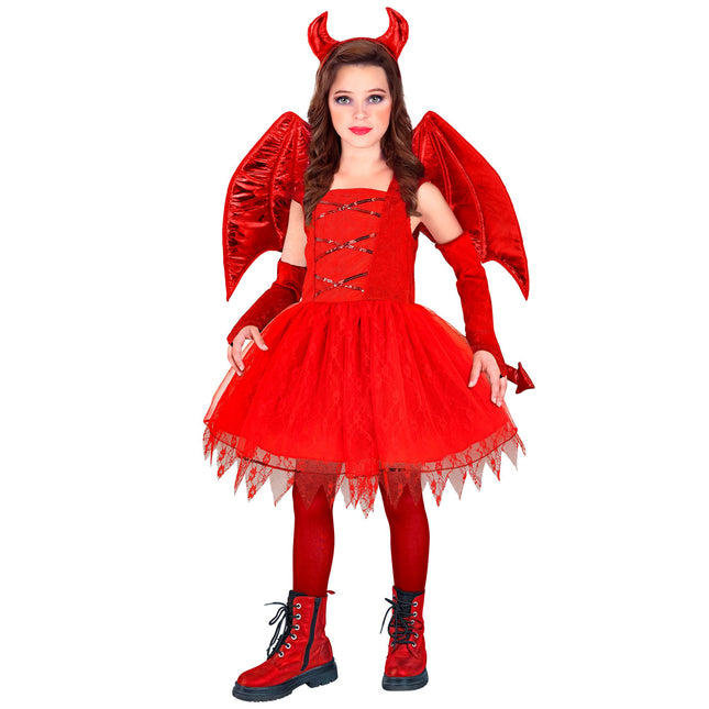 Halloween Kostüm Rotes Mädchen Duicel 6 Stück