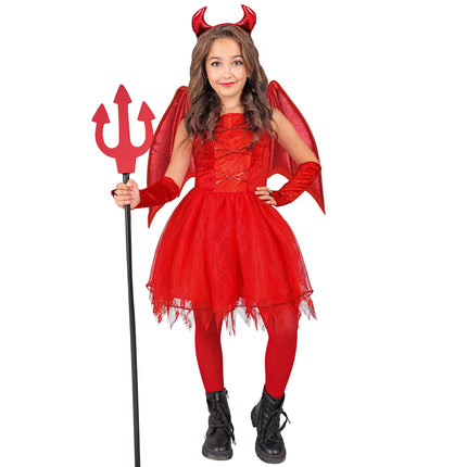 Halloween Kostüm Rotes Mädchen Duicel 6 Stück