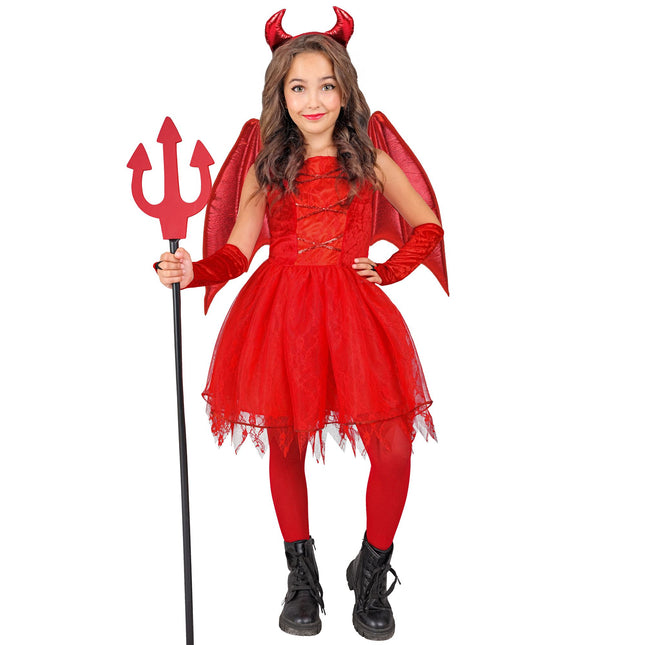 Halloween Kostüm Rotes Mädchen Duicel 6 Stück