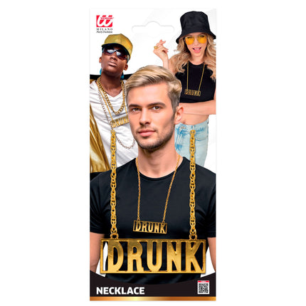 Gold Halskette Betrunken