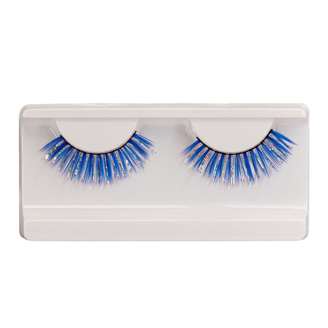 Blaue Fake Lashes