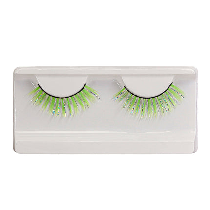 Grüne Fake Lashes