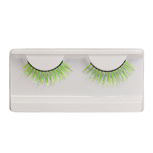 Grüne Fake Lashes