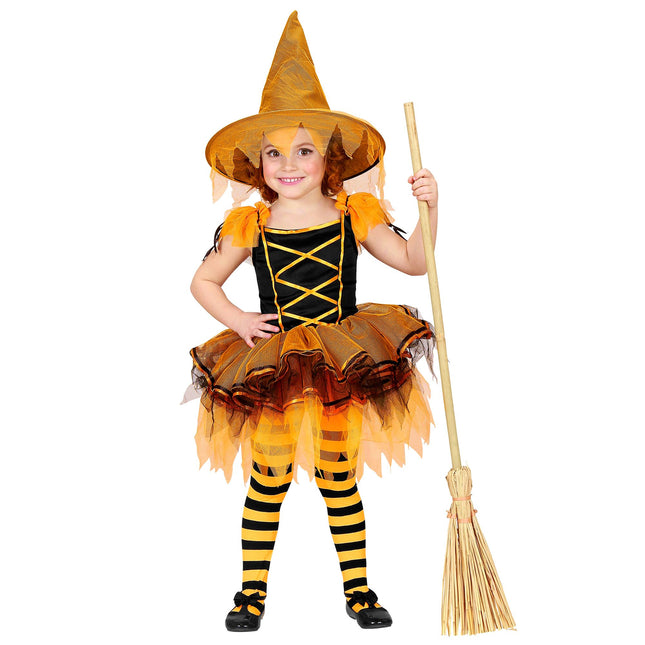 Halloween Kleid Baby Hexe Ballerina