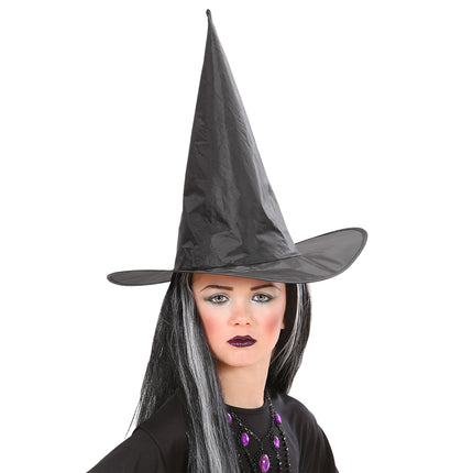 Halloween Hut Schwarze Hexe