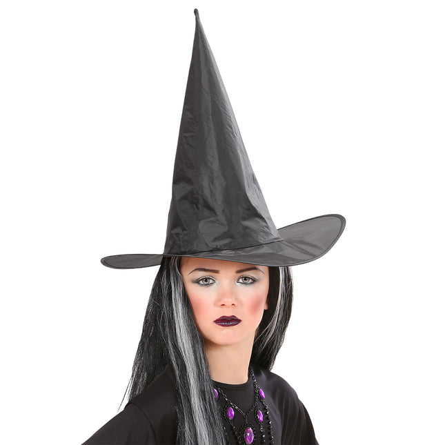 Halloween Hut Schwarze Hexe
