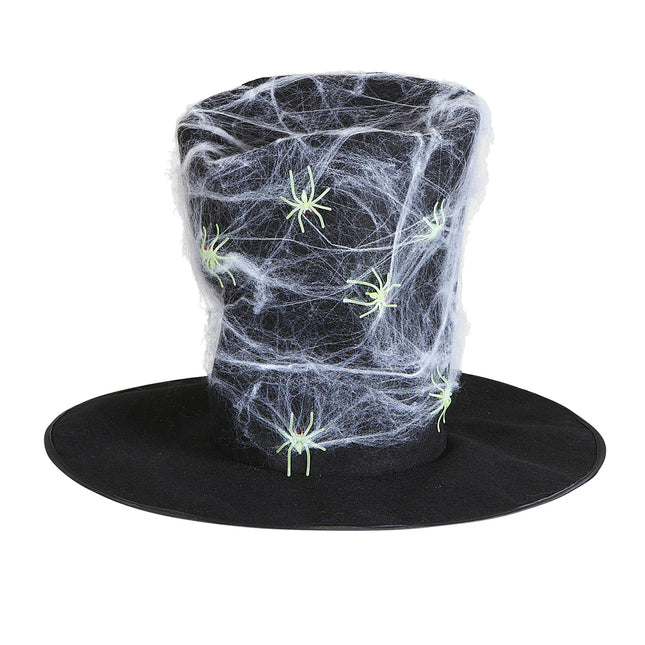 Halloween Hut Spinnennetz