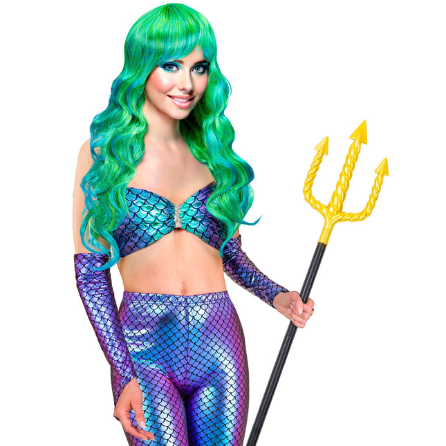 Halloween Dreizack Gold 1,38m