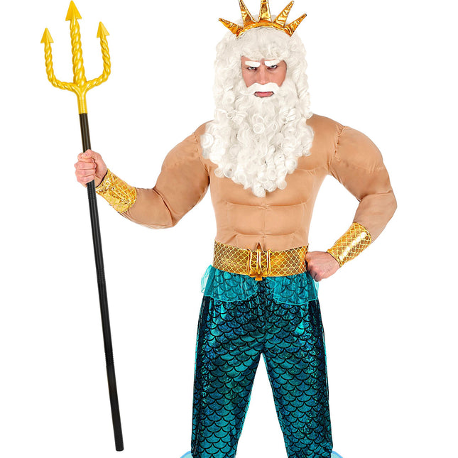Halloween Dreizack Gold 1,38m