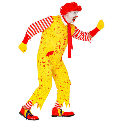 Halloween Kostüm Gelb Herren Clown