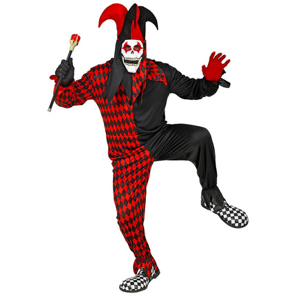 Halloween Kostüm Harlekin für Männer