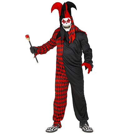 Halloween Kostüm Harlekin für Männer