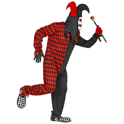 Halloween Kostüm Harlekin für Männer