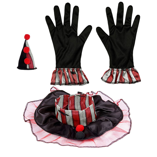 Halloween Accessoire Set Clown