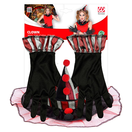 Halloween Accessoire Set Clown
