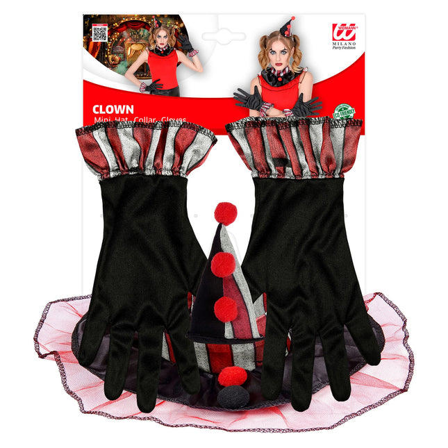 Halloween Accessoire Set Clown