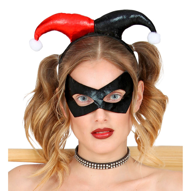 Halloween Accessoire Set Harlekin